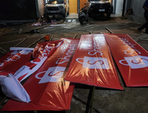 Jasa Pasang Umbul Umbul Spanduk T banner & Baliho